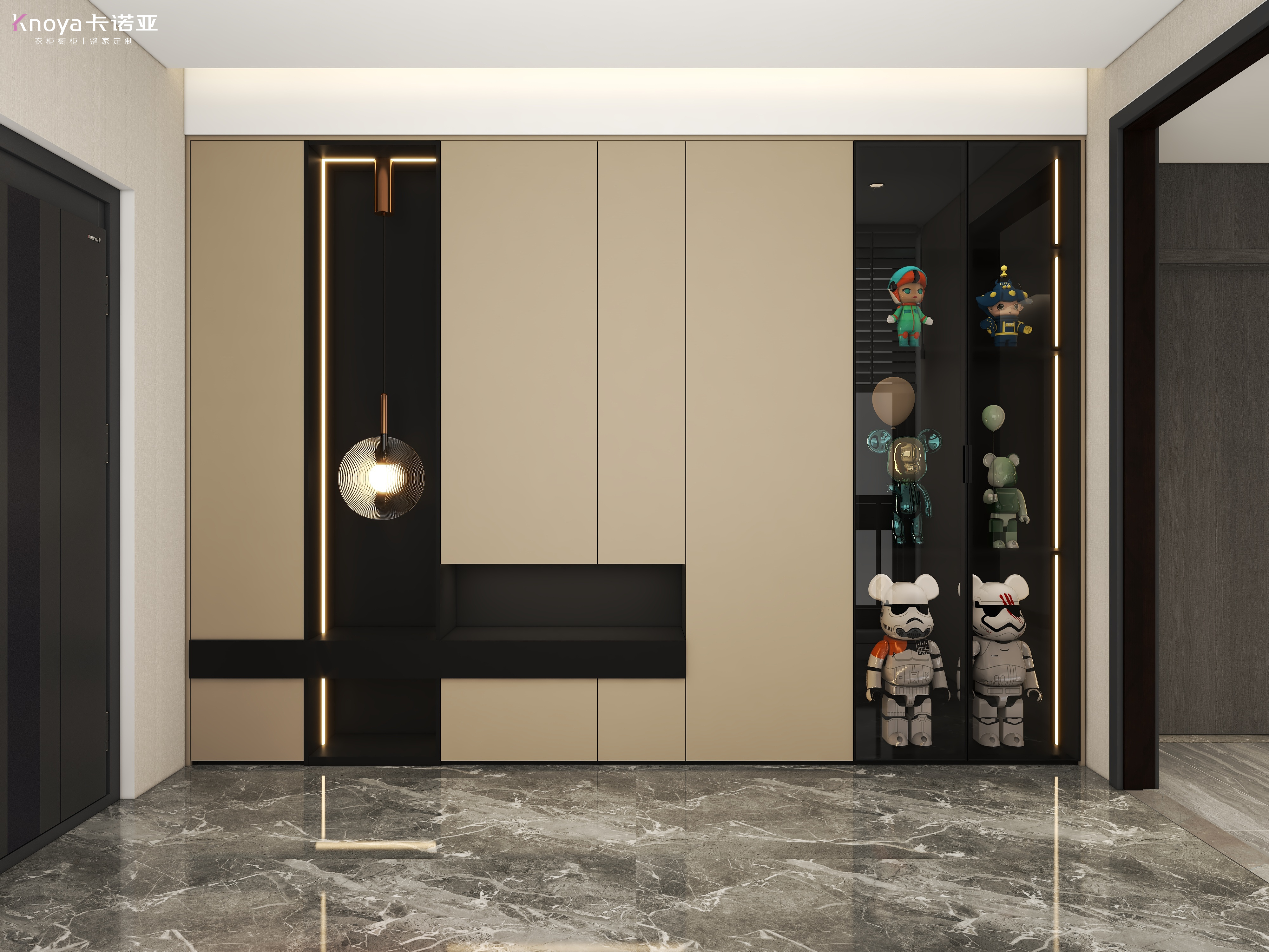 卡諾亞入戶，玄關